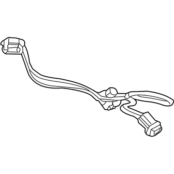 Hyundai 92530-G2000 License Lamp Holder & Wiring