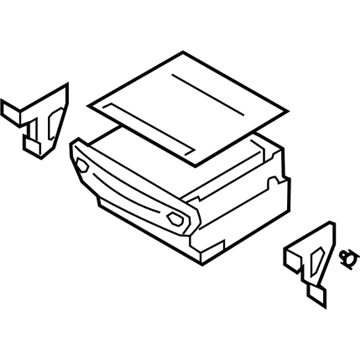 Hyundai 96194-3M000 Deck Assembly-Cd Changer