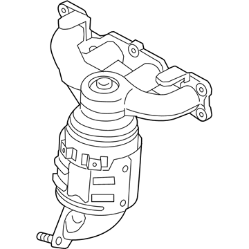 2015 Hyundai Sonata Hybrid Exhaust Manifold - 28510-2G160