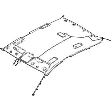 Hyundai 85310-L0000-SRF Headlining Assembly