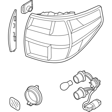 2023 Hyundai Santa Cruz Tail Light - 92402-K5000