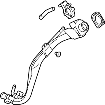 Hyundai 31030-K2500 Filler Neck Assembly-Fuel