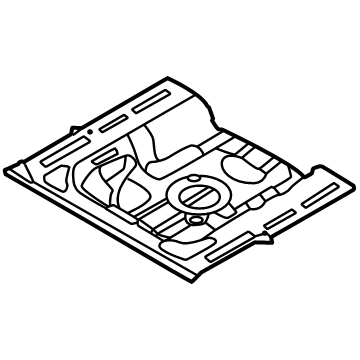 2022 Hyundai Elantra Floor Pan - 65513-BY001