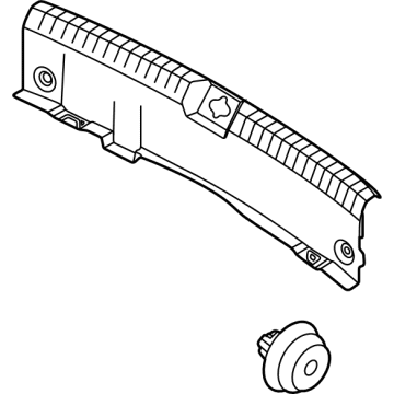 Hyundai 85770-L0000-NNB Trim Assembly-RR Transverse