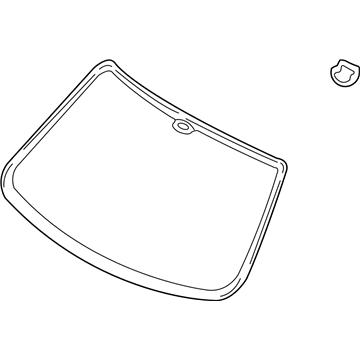 Hyundai 86110-4D150 Windshield Glass Assembly