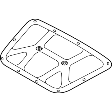 Hyundai 81125-L0100 Pad-Hood Insulating