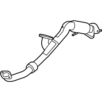 2014 Hyundai Santa Fe Muffler - 28610-2W130