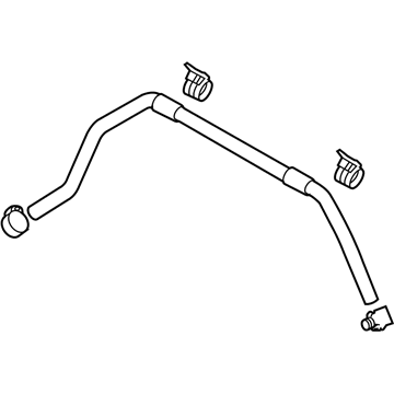 2008 Hyundai Entourage Brake Booster Vacuum Hose - 59130-4D250