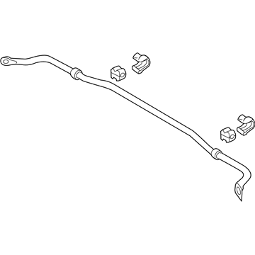 Hyundai 55510-G2200 Bar Assembly-Rear Stabilizer