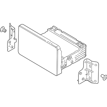 Hyundai 96560-S8710 Head Unit Assembly-Avn