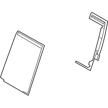 Hyundai 89301-2H100 Frame Assembly-Rear Seat Back Main