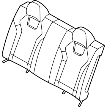 Hyundai 89360-AB210-S8S Covering-RR Seat Back