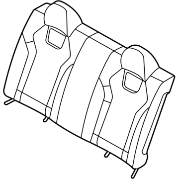 Hyundai 89360-AB210-G8W Covering-RR Seat Back