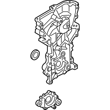 Hyundai Sonata Hybrid Timing Cover - 21350-2E450