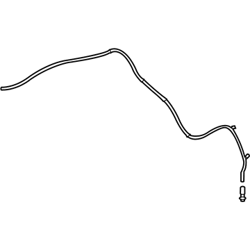 Hyundai 816C0-S8000 Hose Assembly-SUNROOF Drain Rear,L