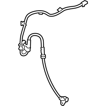 Hyundai 95671-2W000 Sensor Assembly-Abs Front Wheel ,R