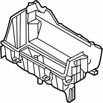 Hyundai 97136-4D000 Case-Heater & Evaporator,Lower