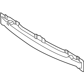 Hyundai 86631-3N000 Beam-Rear Bumper