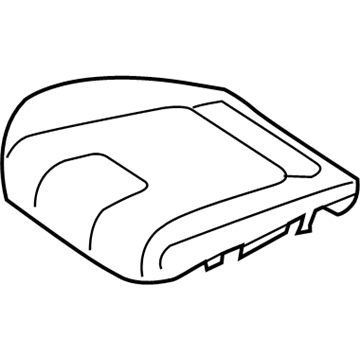 Hyundai 88160-S8520-UBV Front Cushion Covering, Left