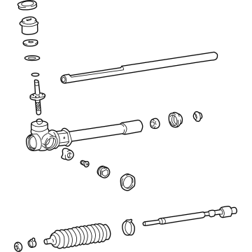 1999 Hyundai Accent Rack And Pinion - 56510-25011