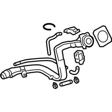 Hyundai 31030-2H500 Filler Neck & Hose Assembly