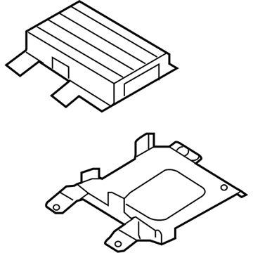 Hyundai 96300-2B821 Extension Amp Assembly-Av