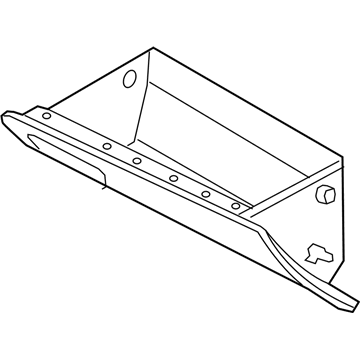 Hyundai 84510-G9000-RJS Housing Assembly-Glove Box