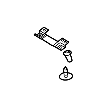 Hyundai 84634-L1000 Bracket Assembly-Floor Console Ctr