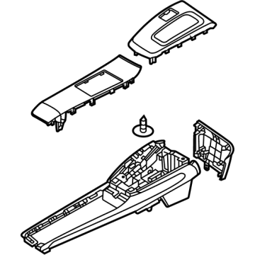 Hyundai 84650-L0000-NVC Cover Assembly-Console UPR