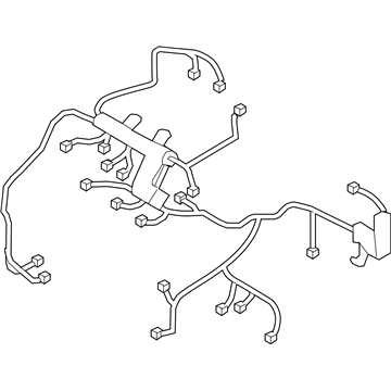 Hyundai 91461-0A010 Wiring Assembly-Control Ramb