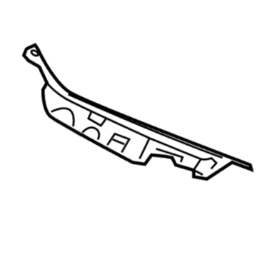 Hyundai 86615-3J010 Bracket Assembly-Rear Bumper Side Mounting