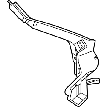 Hyundai 71560-AR000 EXTENSION ASSY-QTR OTR RR RH