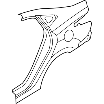 Hyundai 71504-1RC30 Panel Assembly-Quarter Outer,RH