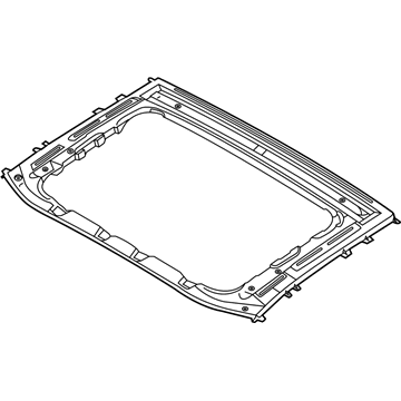 Hyundai 67115-S8100 Ring Assembly-SUNROOF REINF