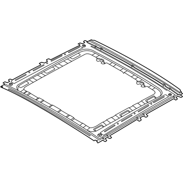 Hyundai 67165-S8300 Ring Assembly-SUNROOF REINF RR