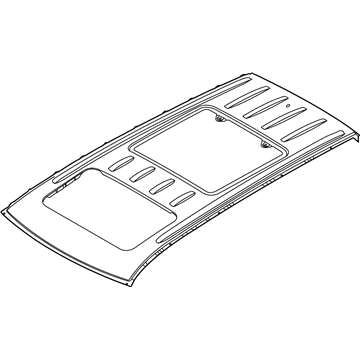 Hyundai 67111-S8350 Panel-Roof