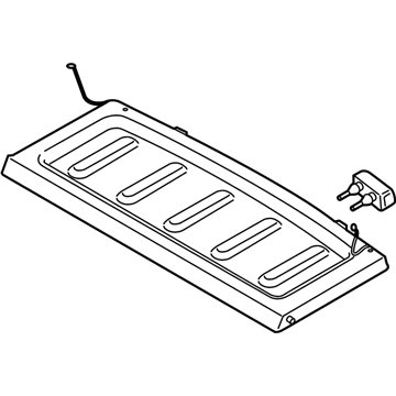 Hyundai 85930-K2000-NNB Trim Assembly-Covering Shelf Ctr