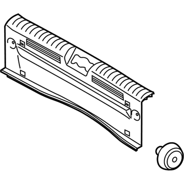 Hyundai 85770-K2000-UUG Trim Assembly-RR Transverse