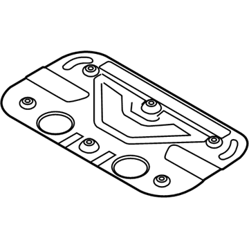 Hyundai 28795-J3100 Panel-Heat Protector