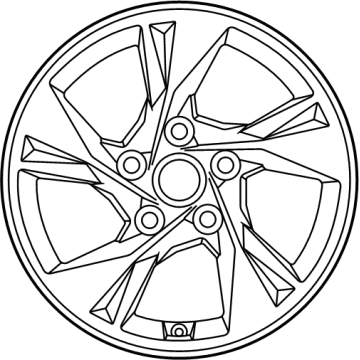 Hyundai 52910-AB200 Wheel Assy-Aluminium