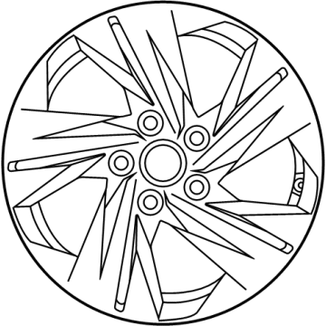 2023 Hyundai Elantra Spare Wheel - 52910-AA100