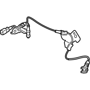 Hyundai 59810-J5000 Sensor Assembly-Front ABS.LH