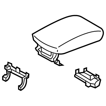 Hyundai 84660-D3000-UUE Console Armrest Assembly