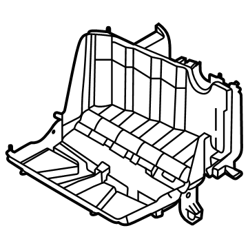 Hyundai 97137-L5000 Case-Heater & EVAPORATOR,LWR