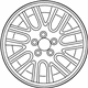 Hyundai 52910-3M050 Aluminium Wheel Assembly