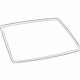 Hyundai 87130-39010 Moulding-Rear Window Glass