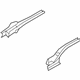 Hyundai 65720-1E210 Member Assembly-Rear Floor Side,RH