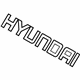 Hyundai 86320-2D001 Emblem