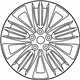 Hyundai 52910-B1270 Aluminium Wheel Assembly