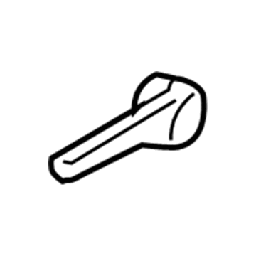 Hyundai 88057-4D040-KS Lever Assembly-Seat Height,LH